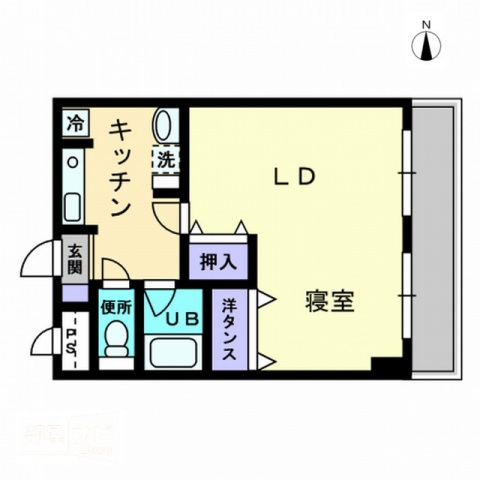 アルカディア西内町の間取り