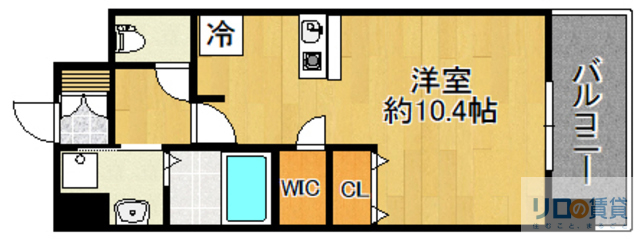 ONLYONE宝塚駅前の間取り