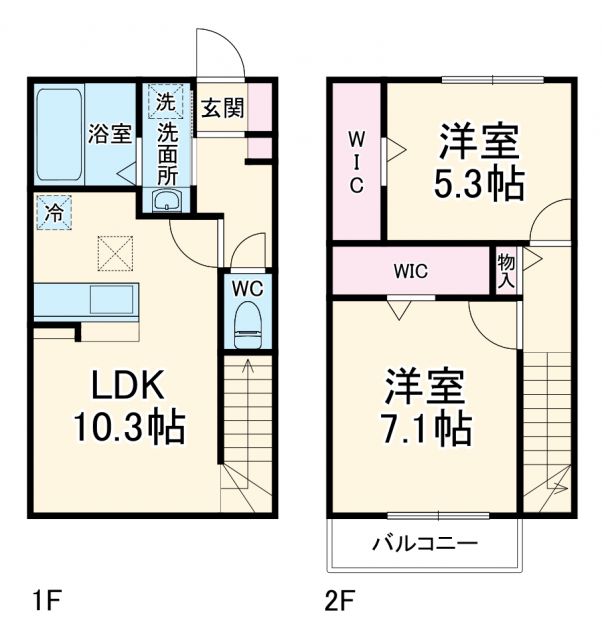 レイナシアの間取り