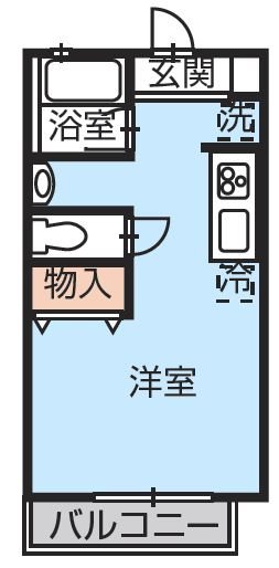 カーサ牧之原の間取り