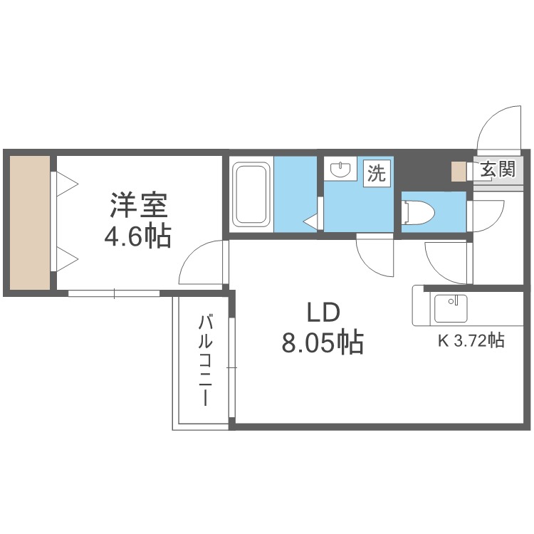 Ｆａｉｒｍｏｎｔ　Ｔｅｒｒａｃｅの間取り