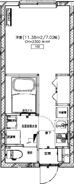 ベルシードステアー練馬の間取り