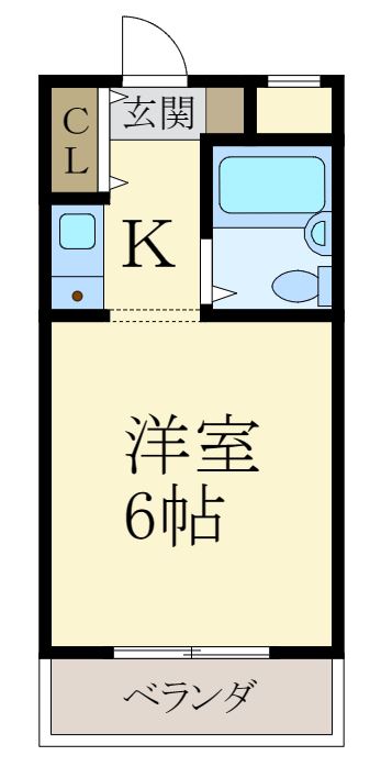 ソレール丸橋の間取り