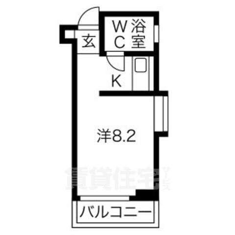 ラフィネ熱田の間取り