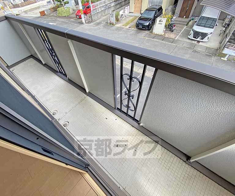 バルコニー　東向きバルコニーです。