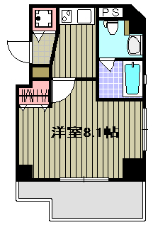 クリオ戸越銀座壱番館の間取り