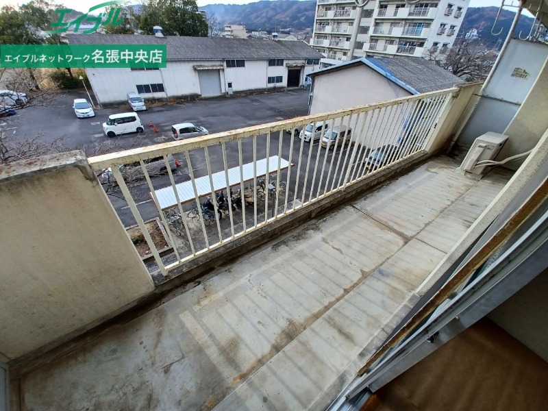 バルコニー　別部屋参考写真です