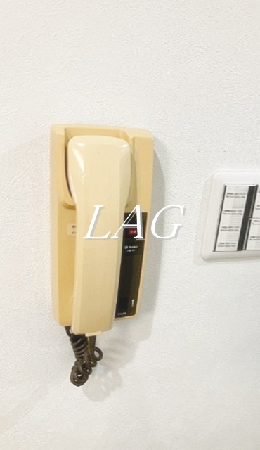 セキュリティ　インターホンです。