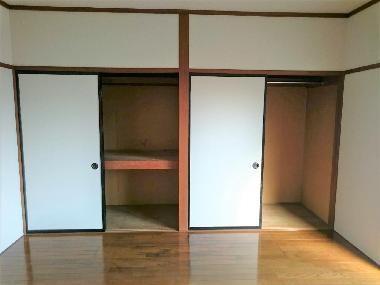 収納　収納力のある押入れ