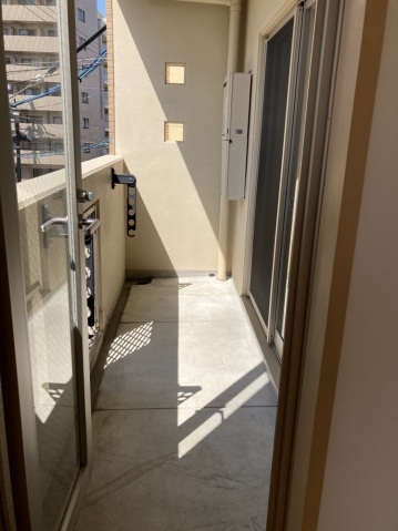 バルコニー　南向きのワイドバルコニー♪