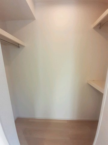 収納　たっぷりとした収納スペースです