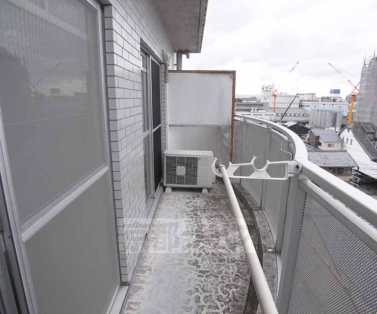 バルコニー　広いベランダです。