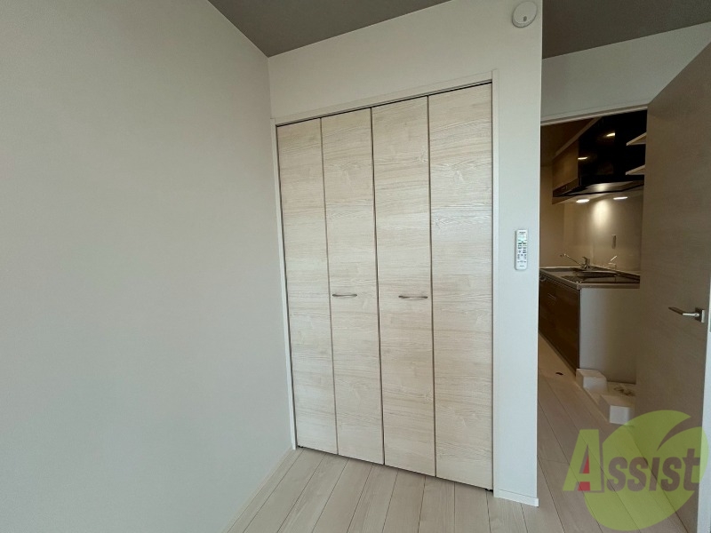 収納　収納スペースがあるので荷物やお洋服が増えても安心です。