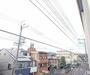 眺望　目の前は新町通です。