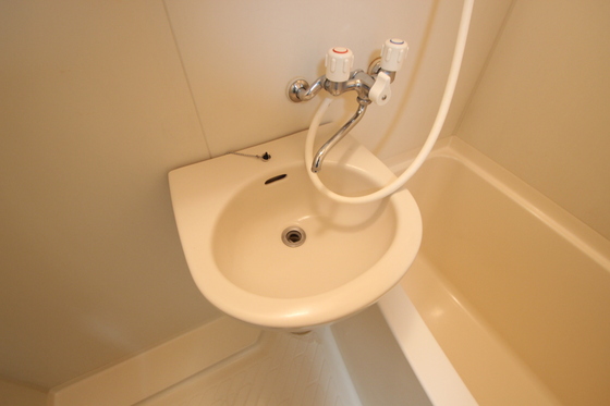 洗面設備　※別号室の写真です