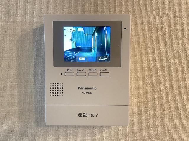 セキュリティ　カメラ付インターホン（イメージ）