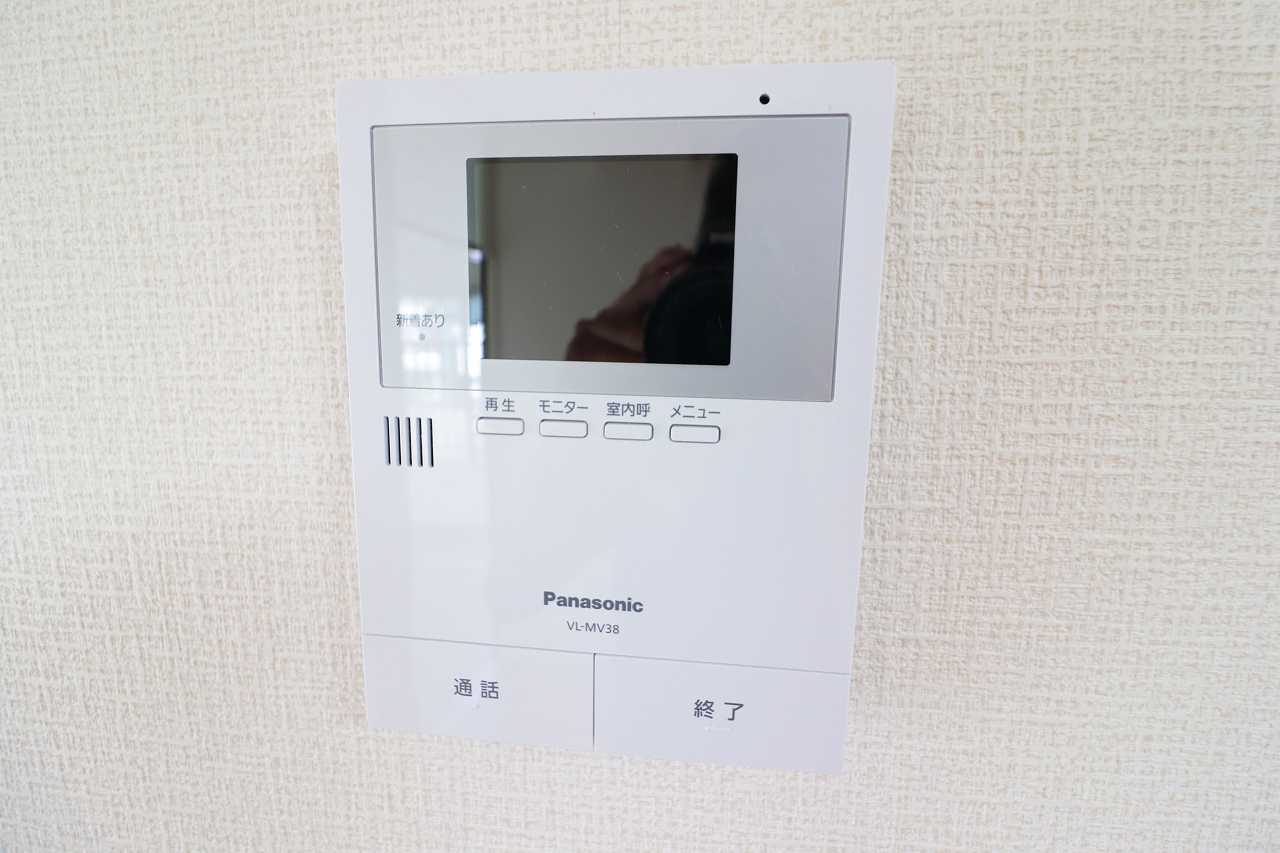 セキュリティ　※同物件、別部屋の写真です。