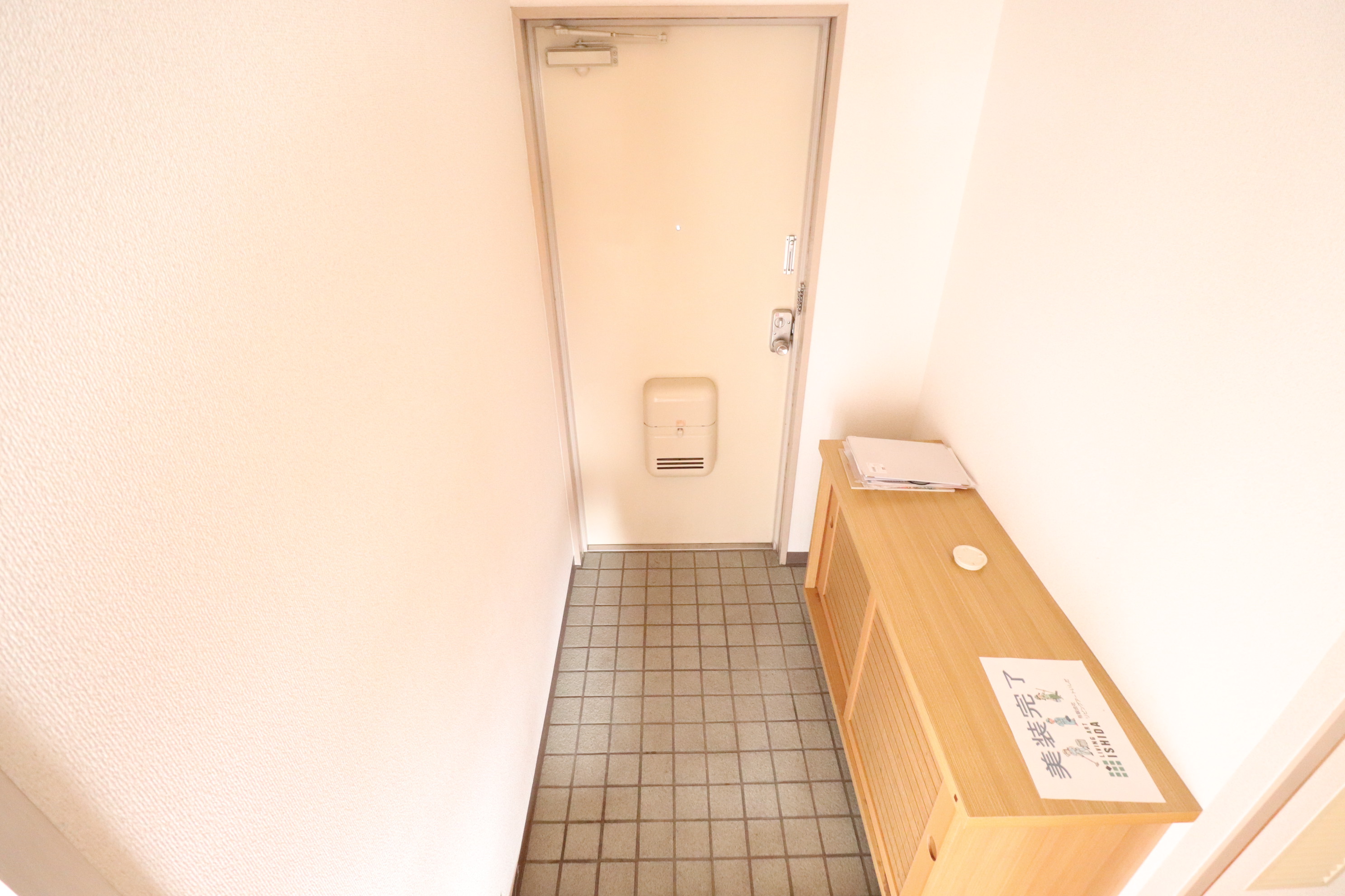 玄関　靴箱もあって便利な玄関♪