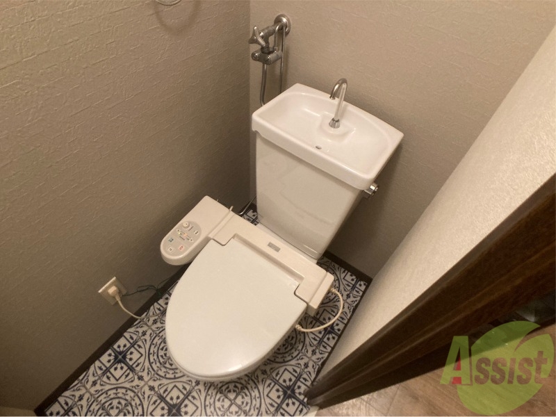 トイレ　トイレは清潔感があり安心して使えますね！