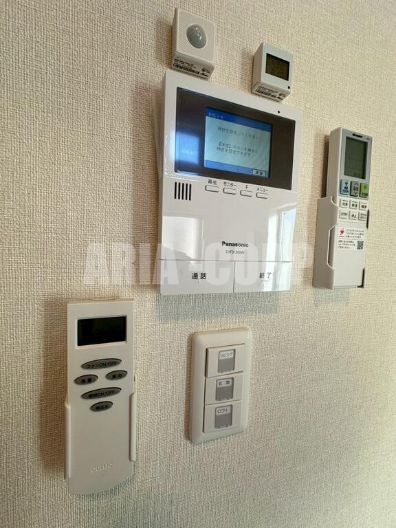 セキュリティ　TV付きモニターホン標準装備♪