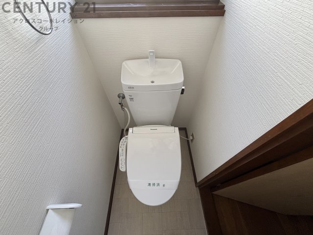トイレ　清潔感のあるトイレです
