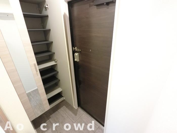 玄関　気になる物件はまとめてご案内ができます！