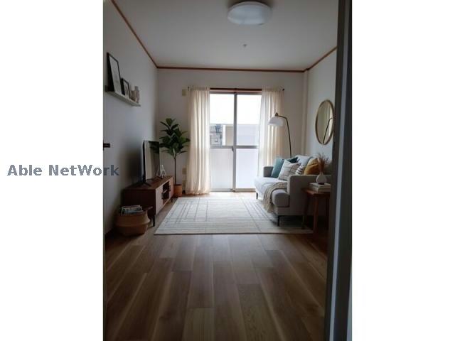 居室・リビング　※実際の物件に家具は付属しません。