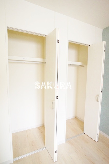 収納　たっぷりとした収納スペースです♪