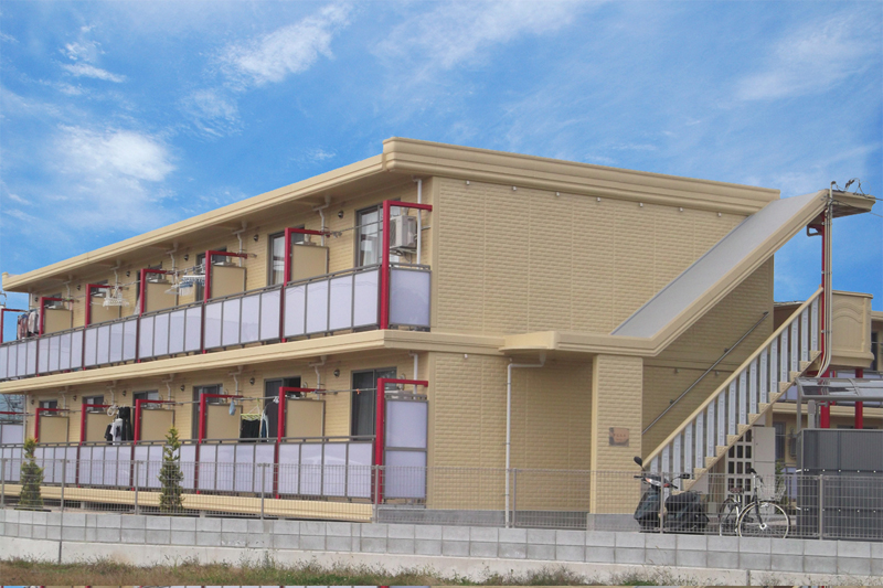 建物外観　鉄筋コンクリート造りで安心の耐震・耐火・防音構造！