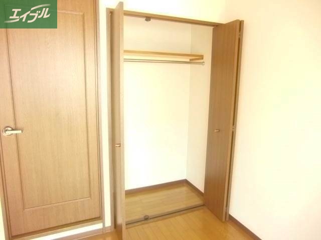 収納　同物件、別部屋の写真です