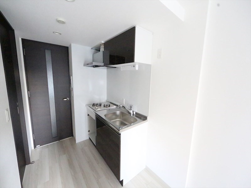 キッチン　システムキッチン（ガス2口コンロ付）