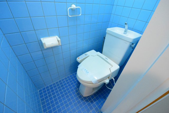 トイレ　ウォシュレット付きのトイレです！