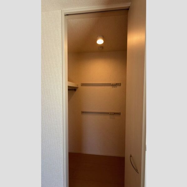 収納　ウォークインクローゼット