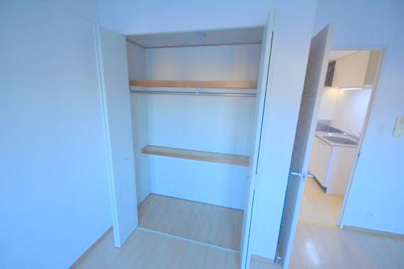 収納　しっかり収納スペースも確保。使いやすいお部屋です。