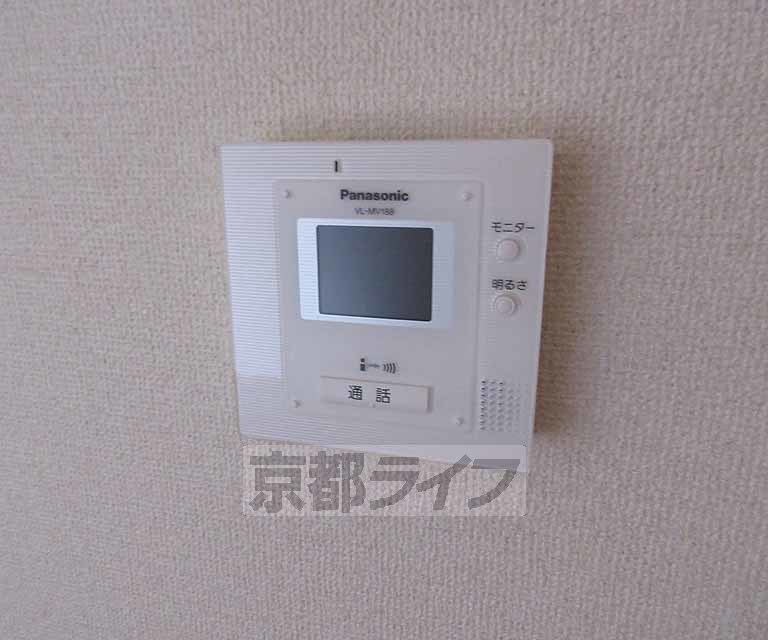 セキュリティ　モニター付きです！