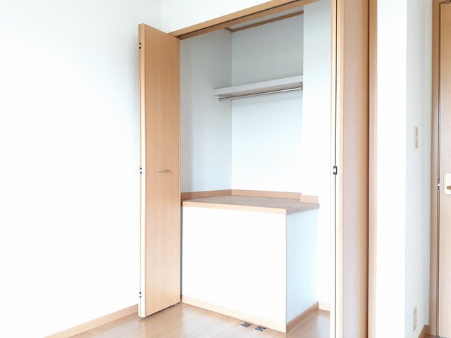 収納　たっぷりとした収納スペースです