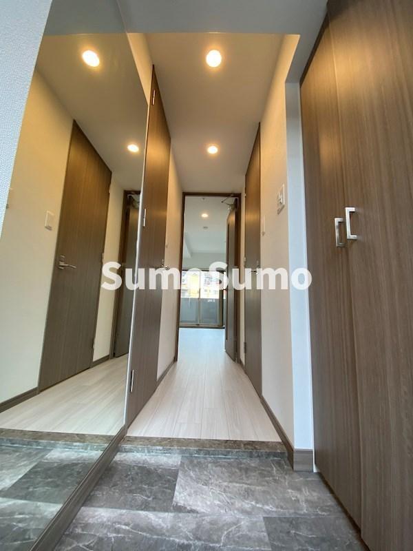 玄関　ゆったりとした玄関です