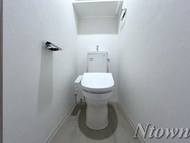 トイレ　ゆったりとした空間のトイレです