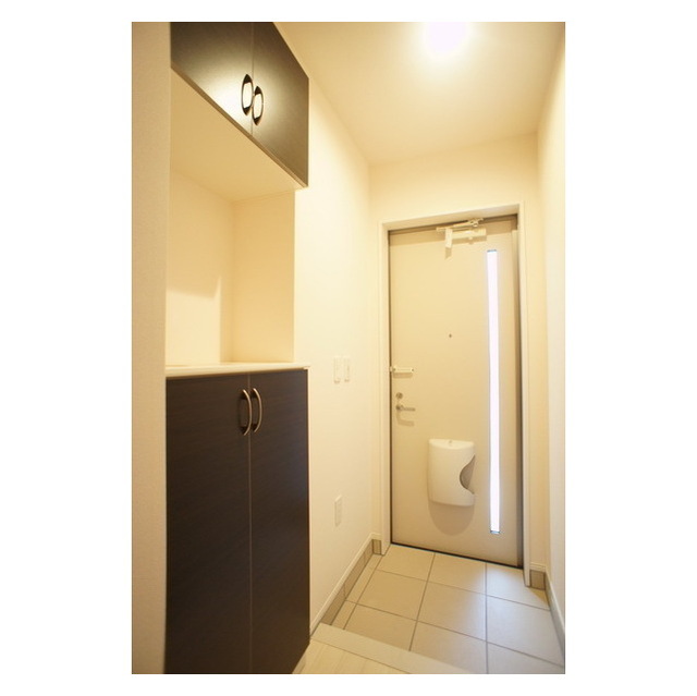 玄関　シューズボックス完備の玄関