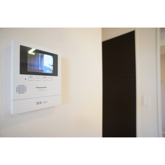 セキュリティ　不意の来客にも安心ですね