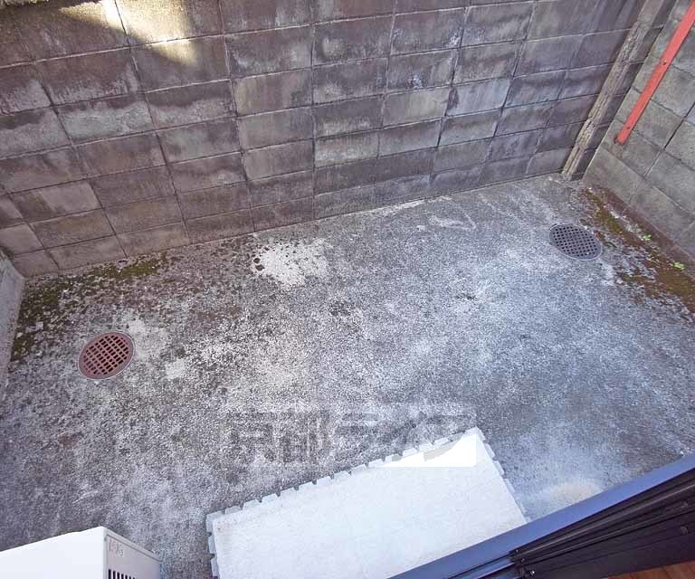 バルコニー　洗濯物も楽々干せそうです・