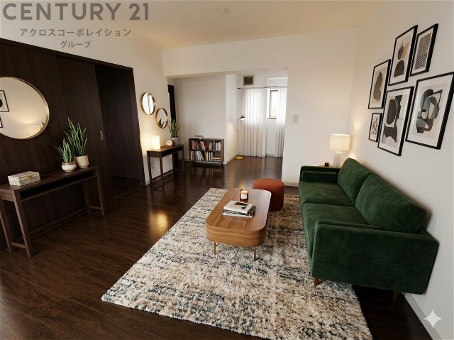 居室・リビング　エアコン付きで初期費用を抑えられます☆