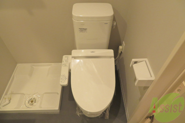 トイレ　トイレはシンプルかつオーソドックスで使いやすそうです。