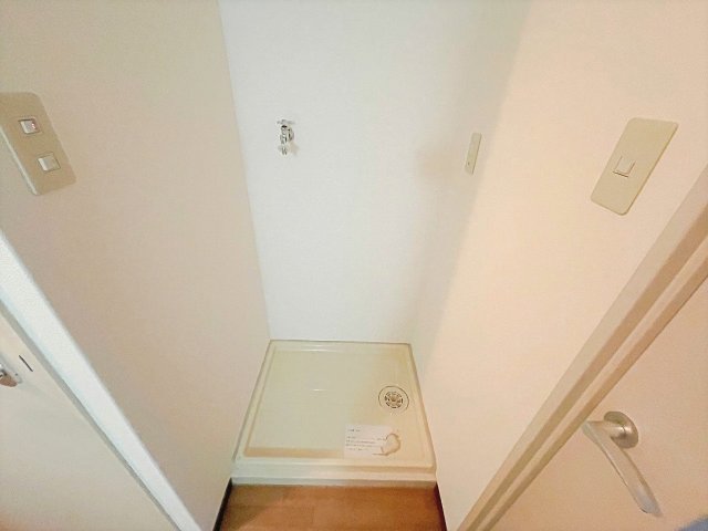 その他設備　室内に洗濯機置場があります