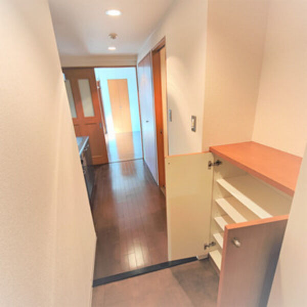 玄関　※写真は同じマンションの違う部屋のものになります。