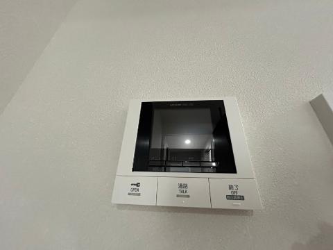 セキュリティ　カメラ付インターホン（イメージ）