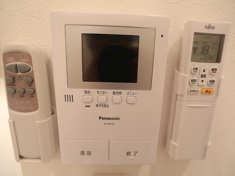 セキュリティ　ＴＶモニター付インターホン