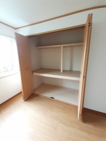 収納　大きなスペースがあり、収納には困りません