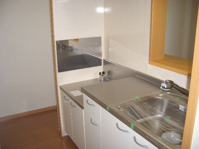 キッチン　２口コンロ設置可能です！