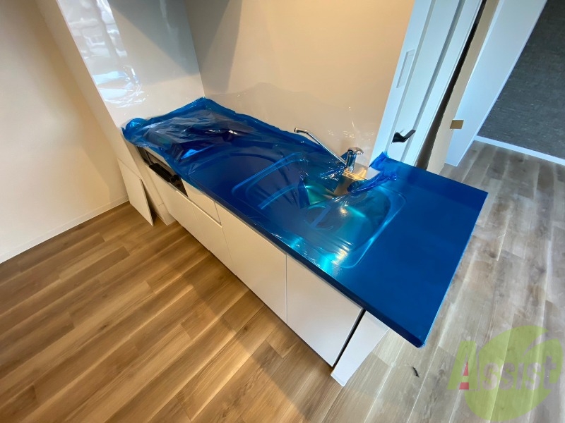 キッチン　２口システムキッチンなので、すぐお料理に使えます！